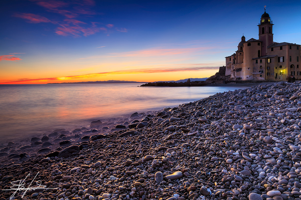 Tramonto_sunset_Camogli