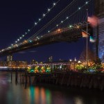 Brooklyn Bridge at night