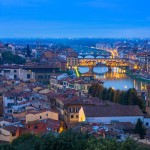 L'ora blu sull'Arno