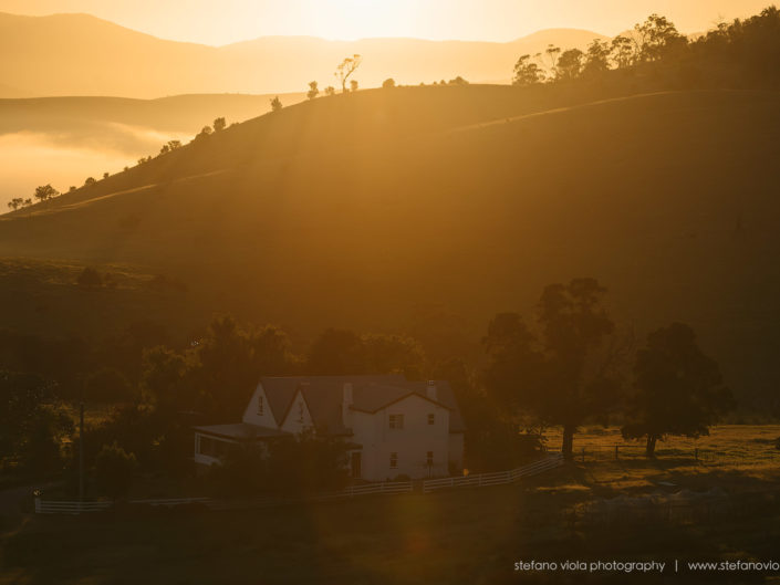 Sunrise over Bushy Park - Tasmania