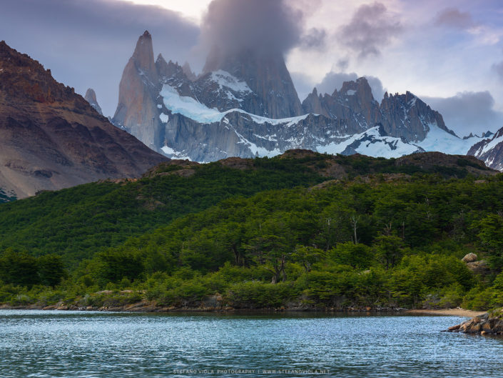 Mount Fitz Roy at sunset