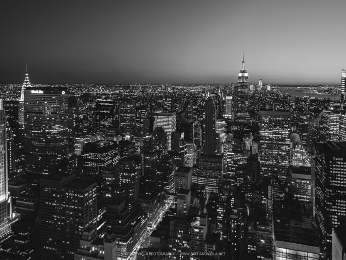 Manhattan in black & white