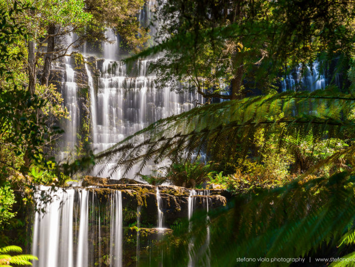 The Russell Falls in Mt Field National Park - Tasmania